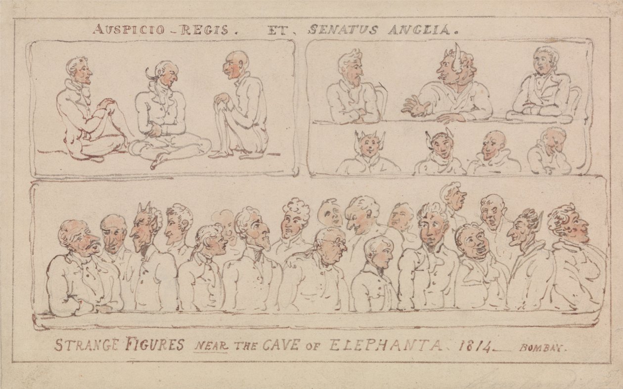 The Grand Master or the Adventures of Qui Hi? in Hindostan by Thomas Rowlandson