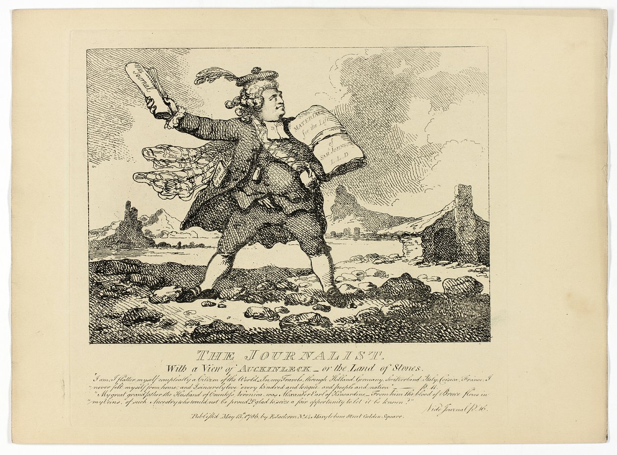 The Journalist, from Boswell
