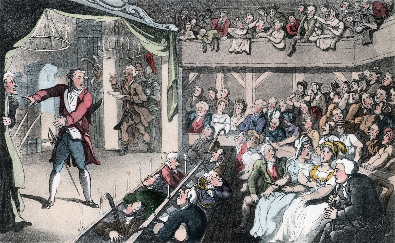 The Stage, illustration from 