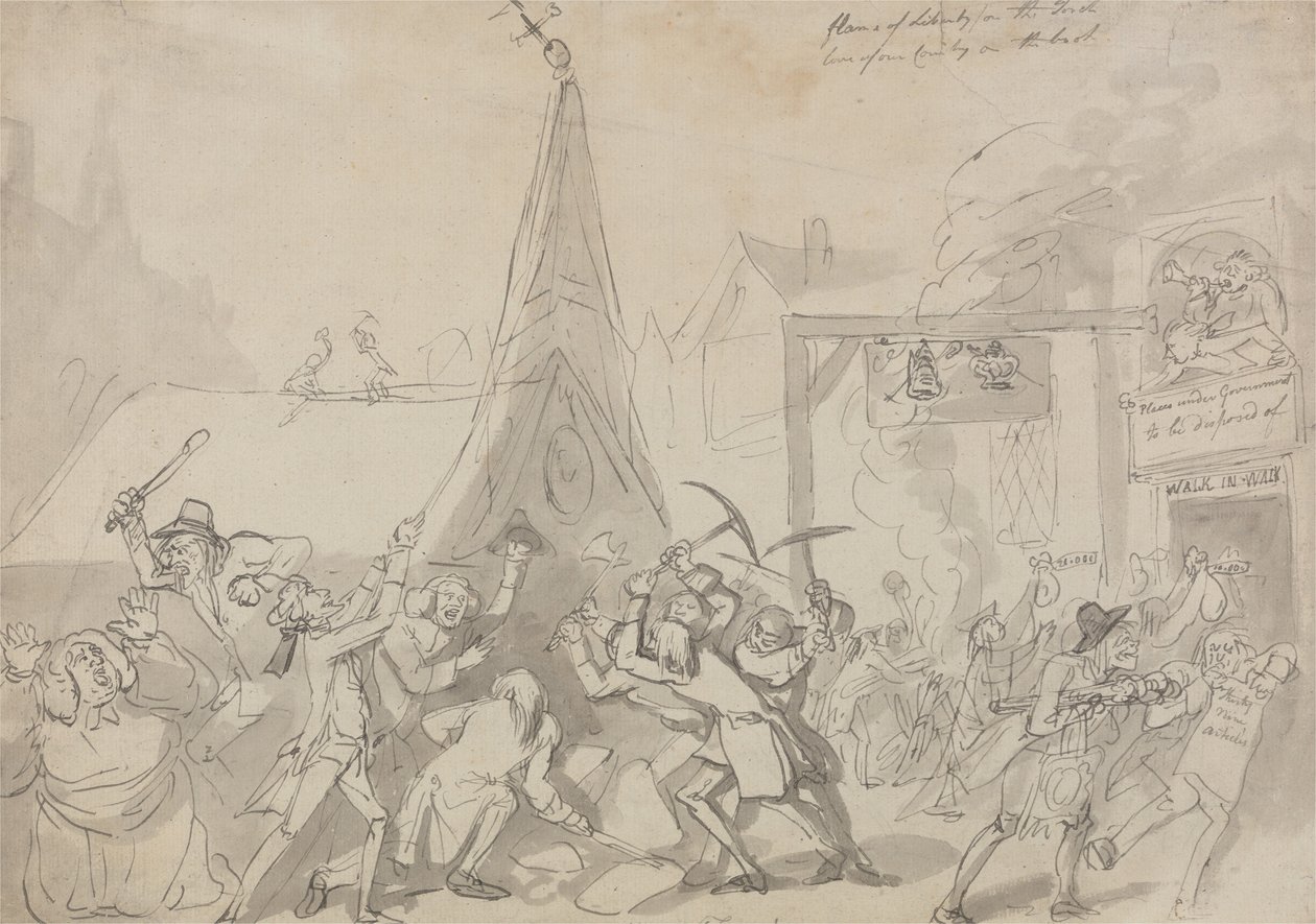 The Test by Thomas Rowlandson
