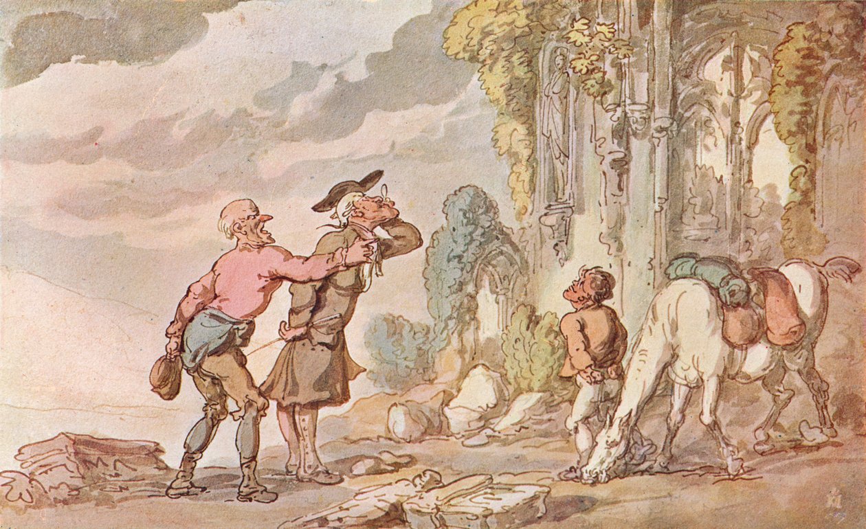 The Tour of Dr. Syntax in Search of the Picturesque by Thomas Rowlandson