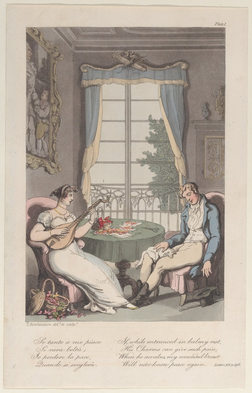 Title Page, from Naples and the Campagna Felice: in a Series of Letters Addressed, June 1, 1815 by Thomas Rowlandson
