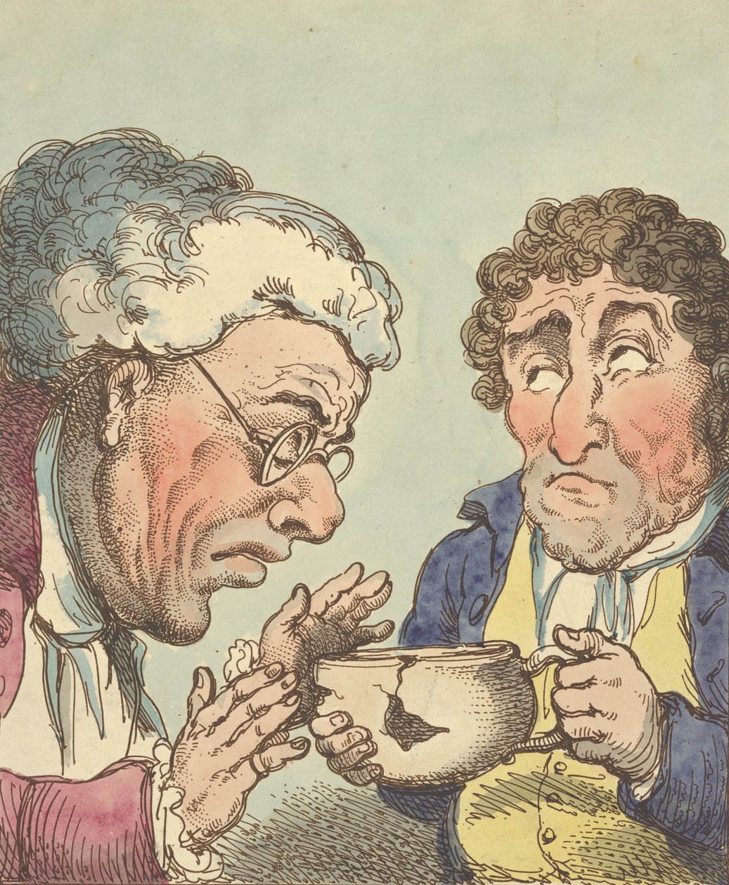 Veneration, 1800 by Thomas Rowlandson