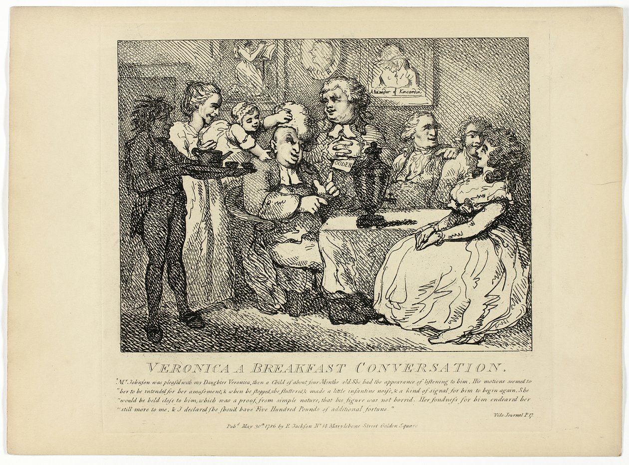 Veronica A Breakfast Conversation, from Boswell