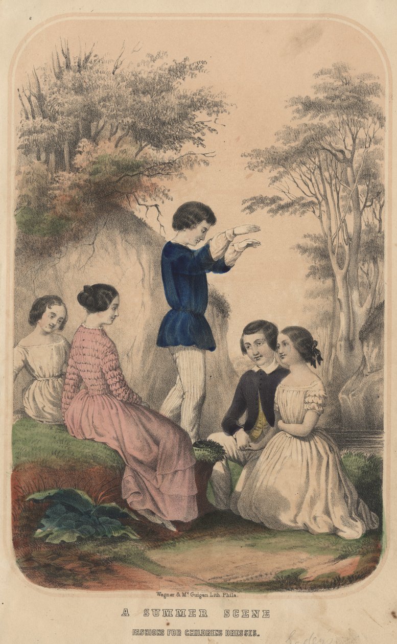 A Summer Scene, Fashions for Children