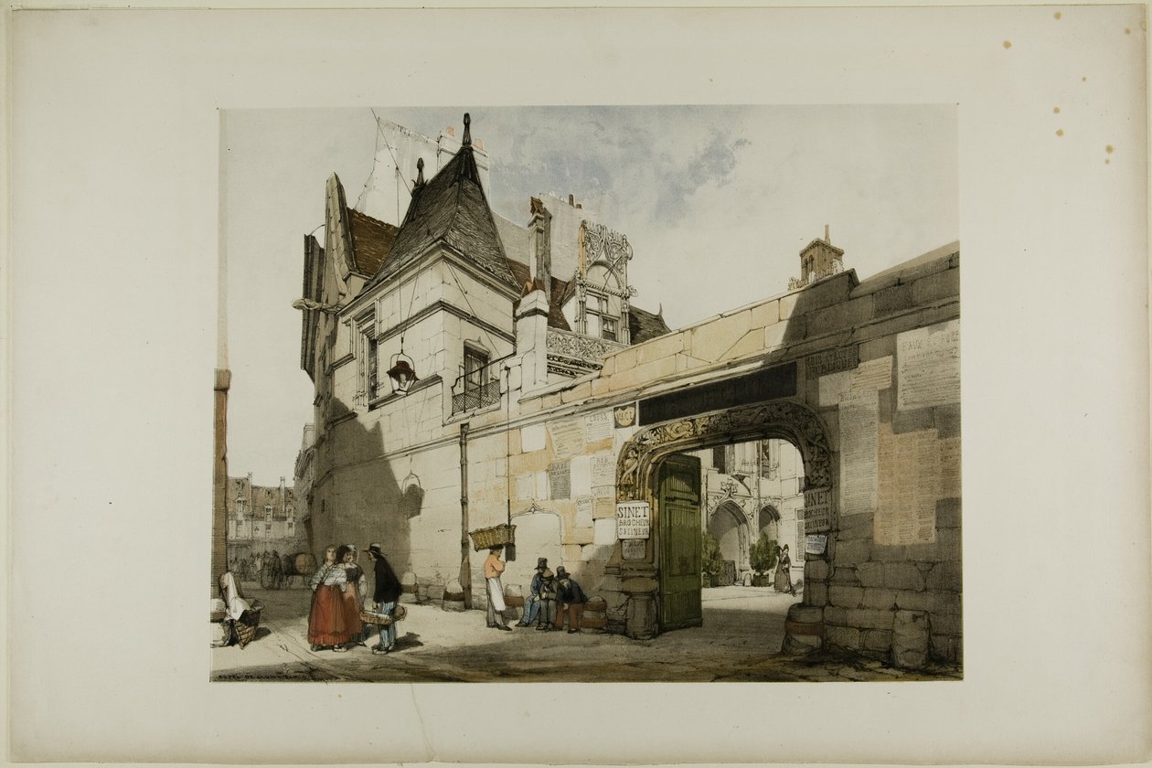 Hotel Cluny, Paris by Thomas Shotter Boys