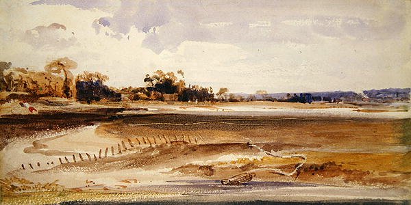 Les Salinieres, Trouville by Thomas Shotter Boys