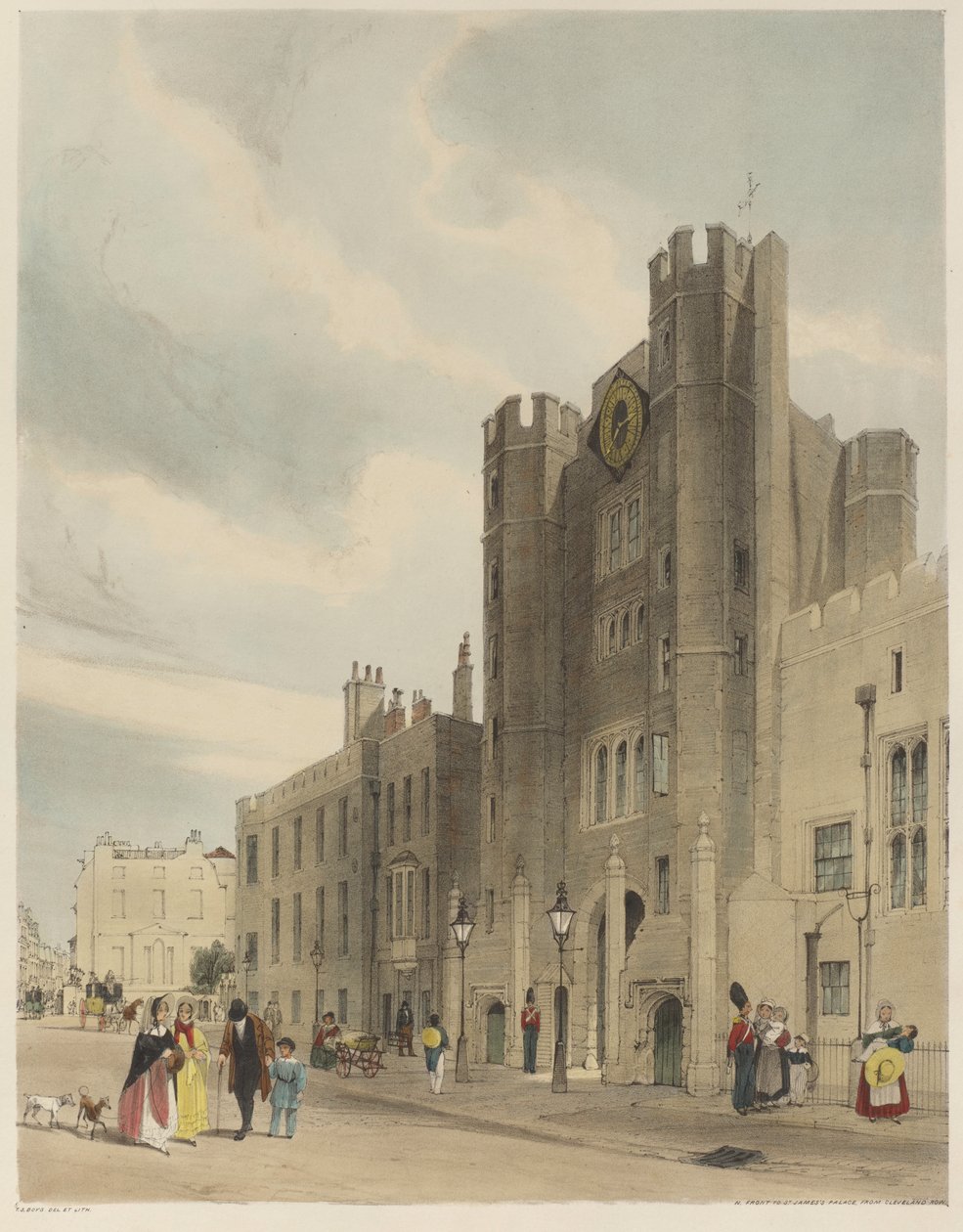 London As It Is: North Front to St. James