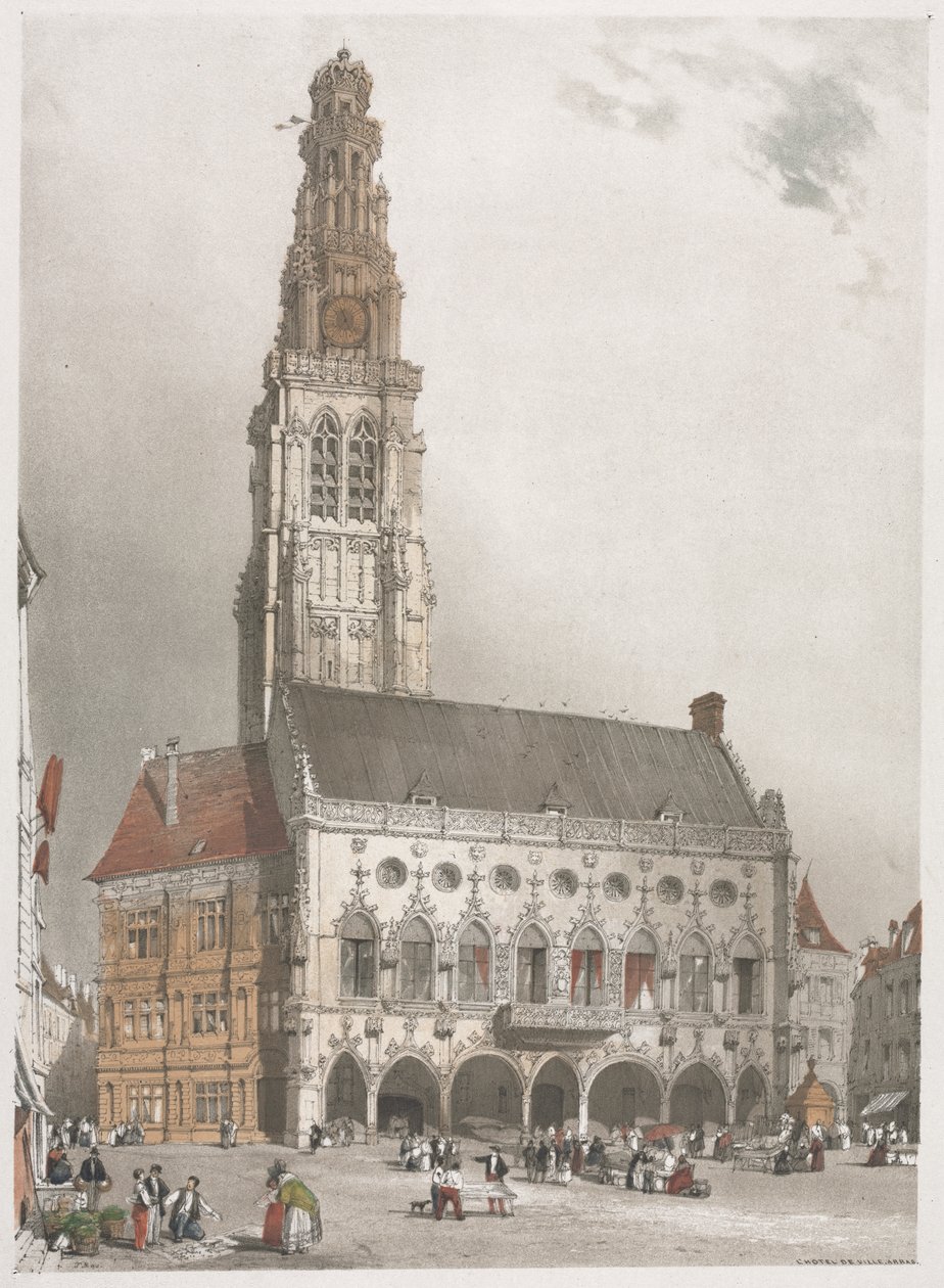 Picturesque Architecture in Paris, Ghent, Antwerp, Rouen: L