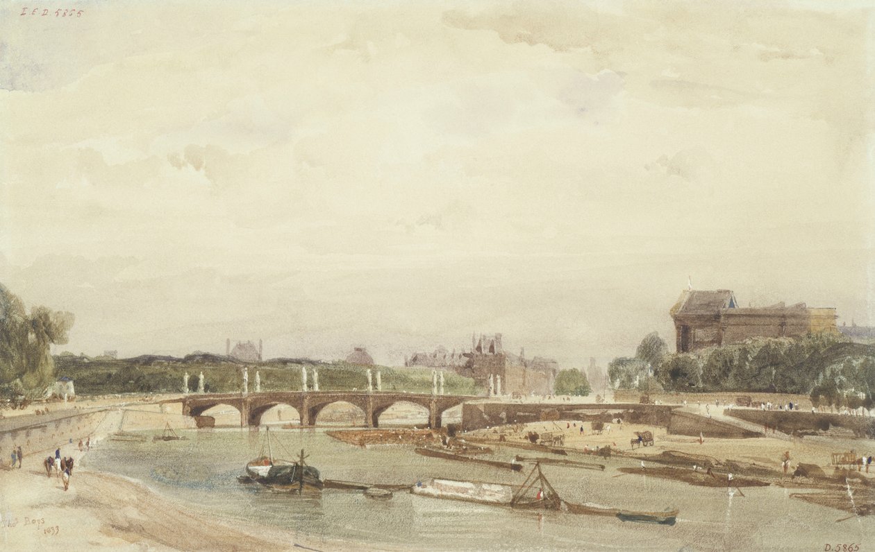 The Concorde Bridge Seen from Queen