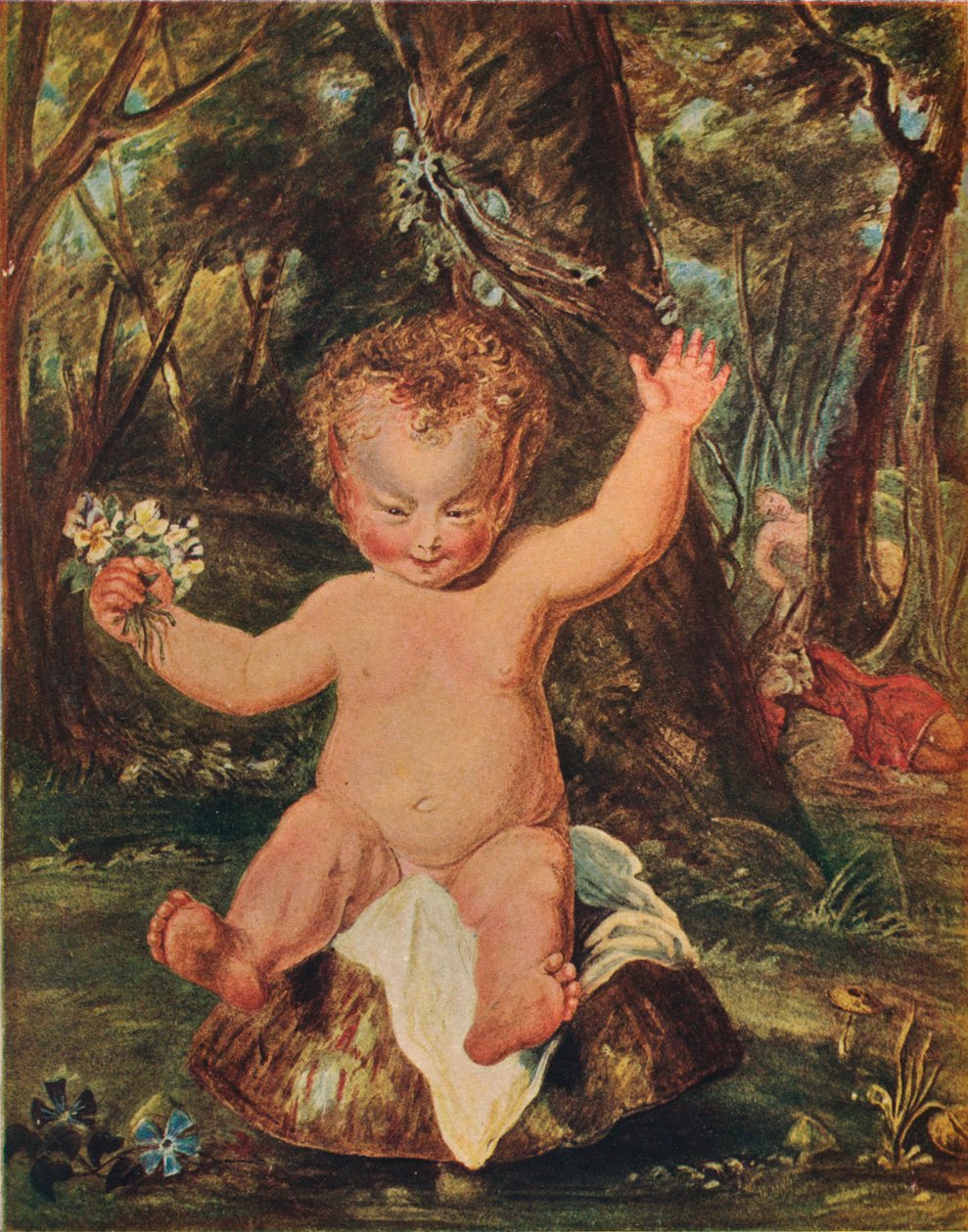 Puck, from a water-colour drawing by Stoddart, after Reynolds, 1789 by Thomas Stothard