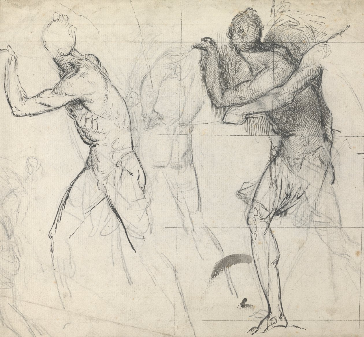 Sketch of Classical Figures in Action by Thomas Stothard