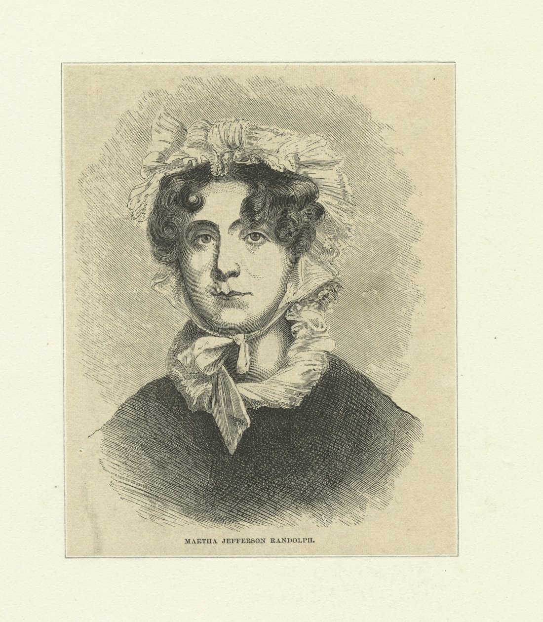 Martha Jefferson Randolph by Thomas Sully