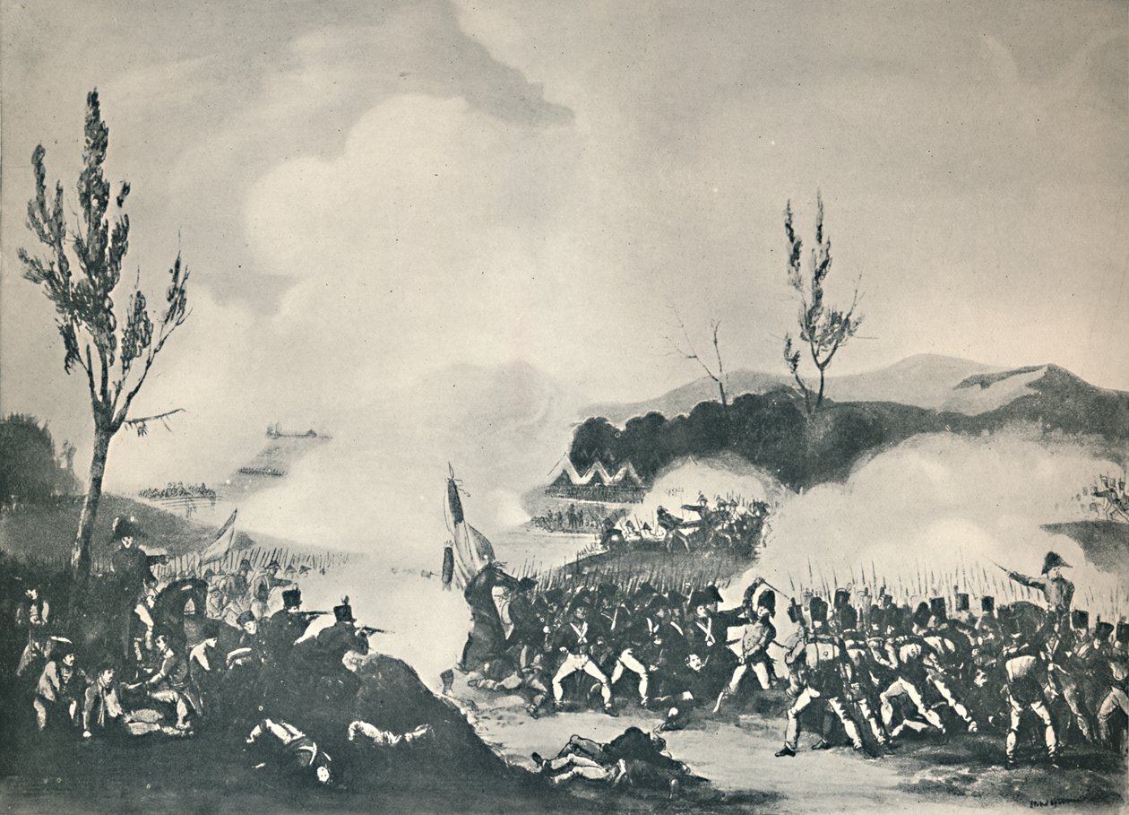 Attack on the Road to Bayonne, December 13, 1813, c1813-1909 by Thomas Sutherland