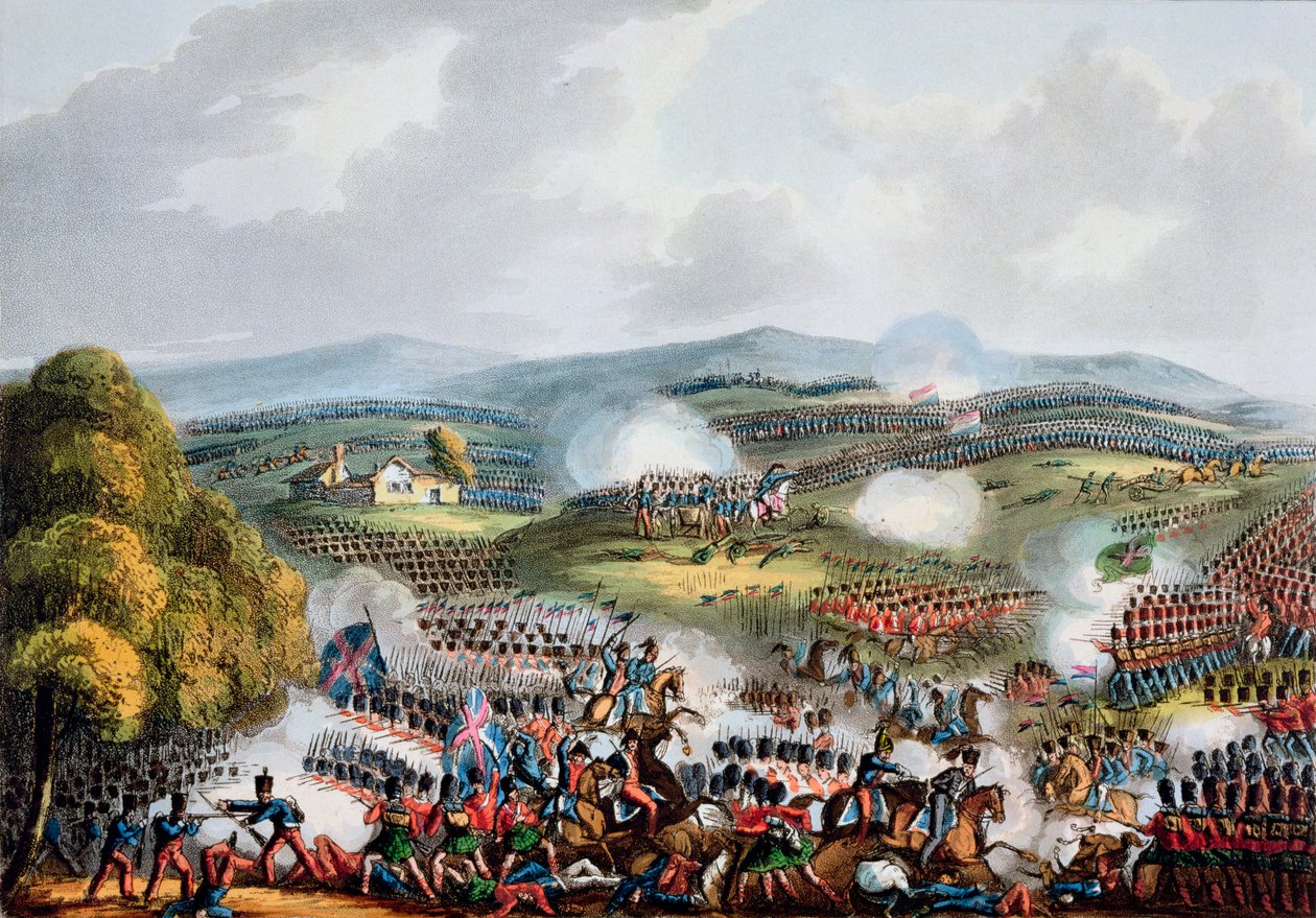 Battle of Quatre Bras, June 16th 1815 by Thomas Sutherland