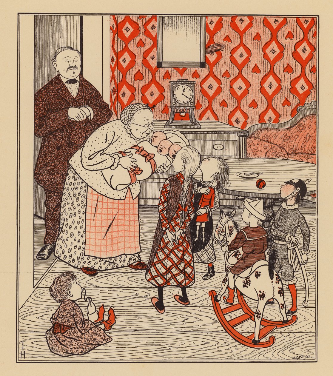 A Model Husband by Thomas Theodor Heine