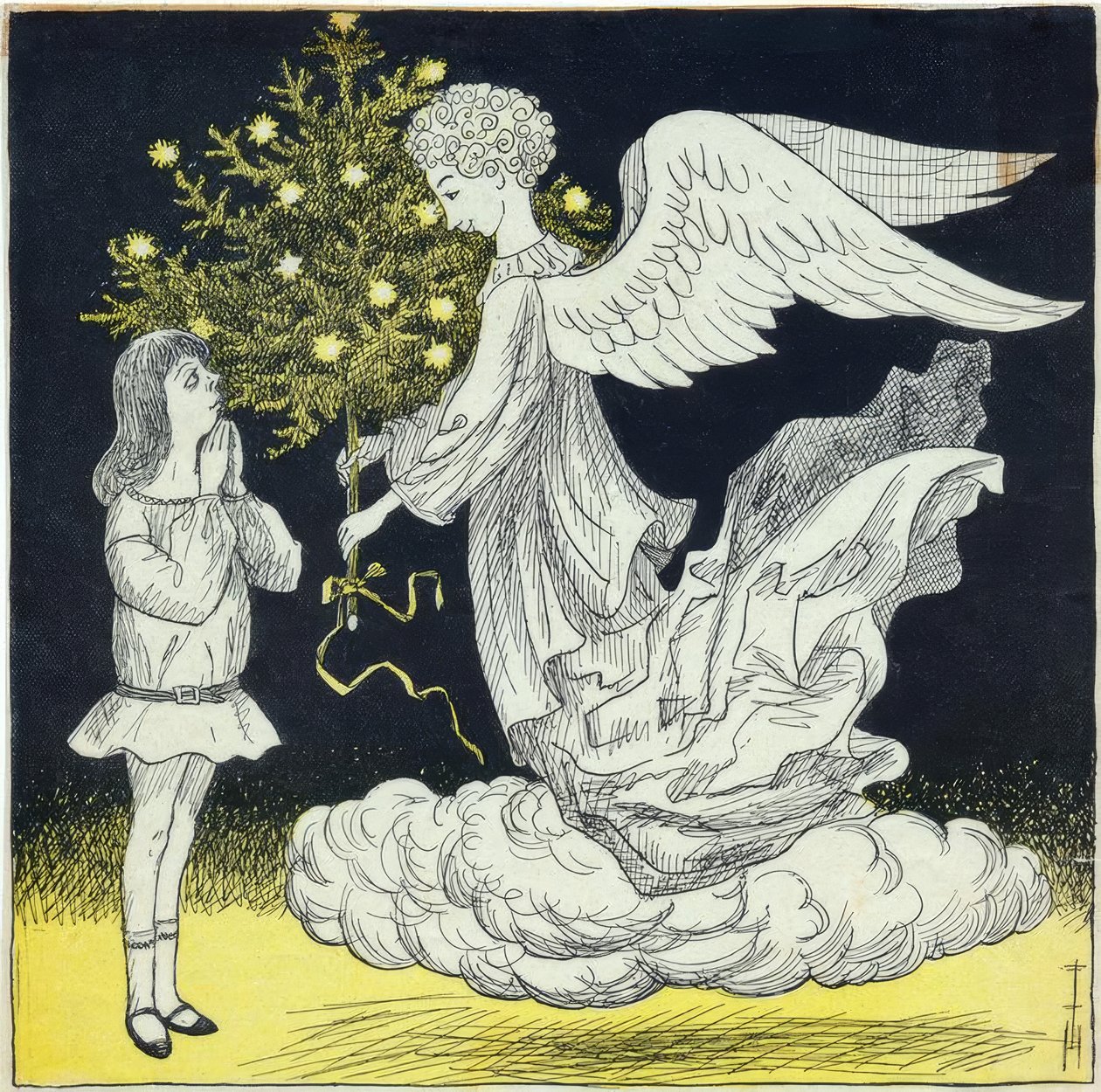 Christmas 1922 by Thomas Theodor Heine