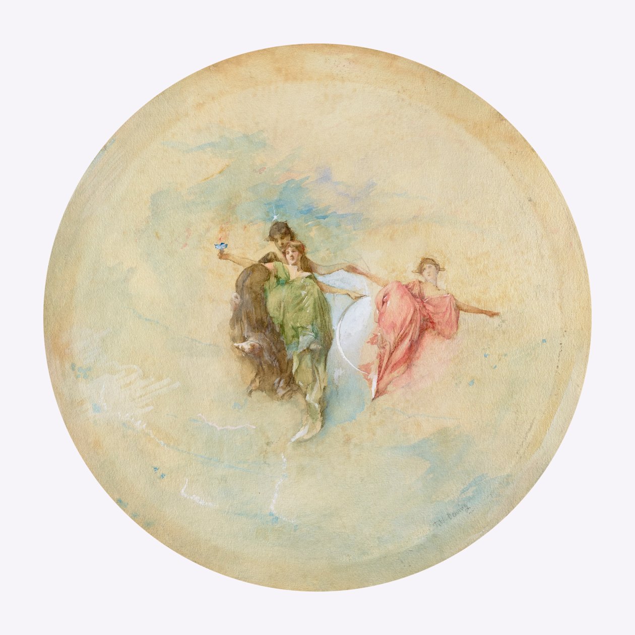Dawn by Thomas Wilmer Dewing