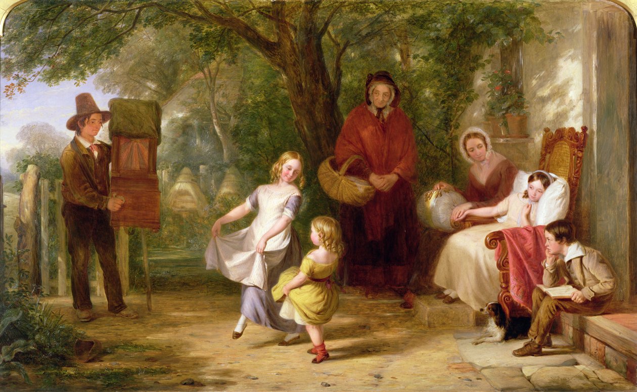 Sickness and Health, 1843 by Thomas Webster