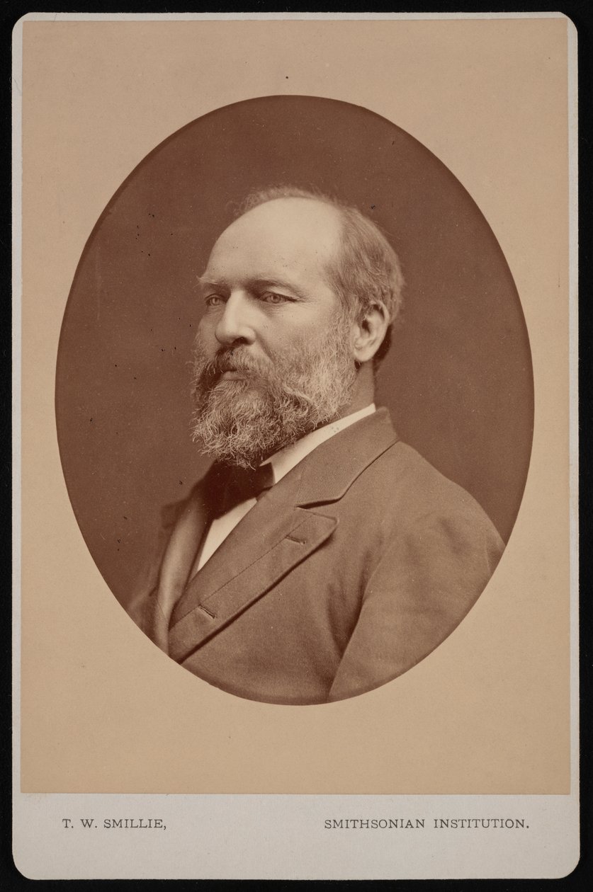 Portrait of James Abram Garfield by Thomas William Smillie