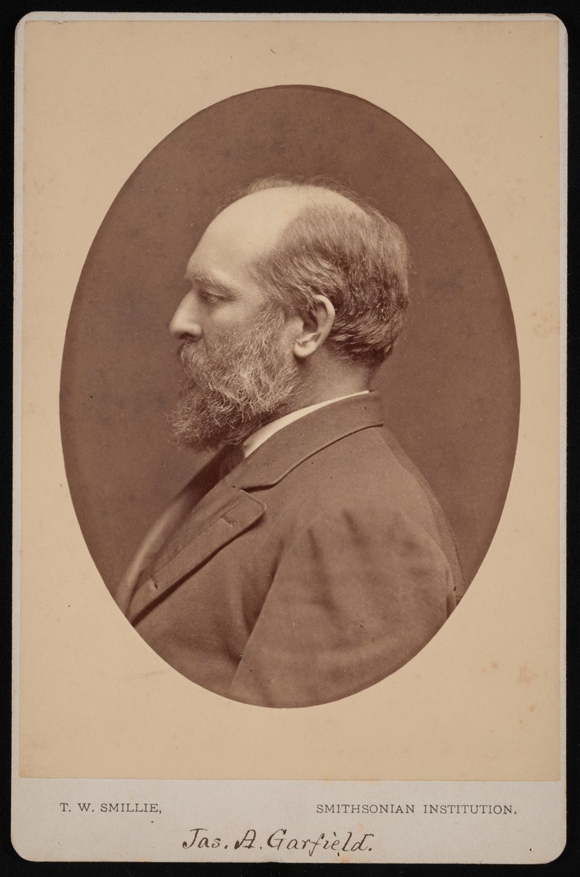 Portrait of James Abram Garfield by Thomas William Smillie