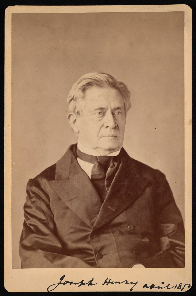 Portrait of Joseph Henry, April 1873 by Thomas William Smillie