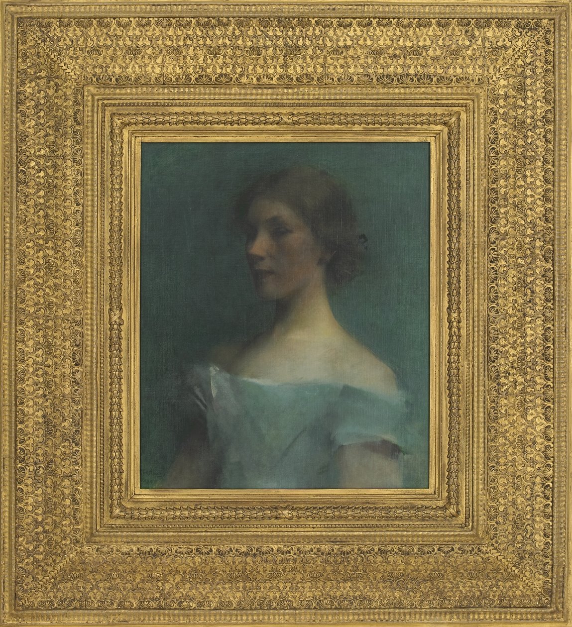 Portrait in Blue, 1898 by Thomas Wilmer Dewing