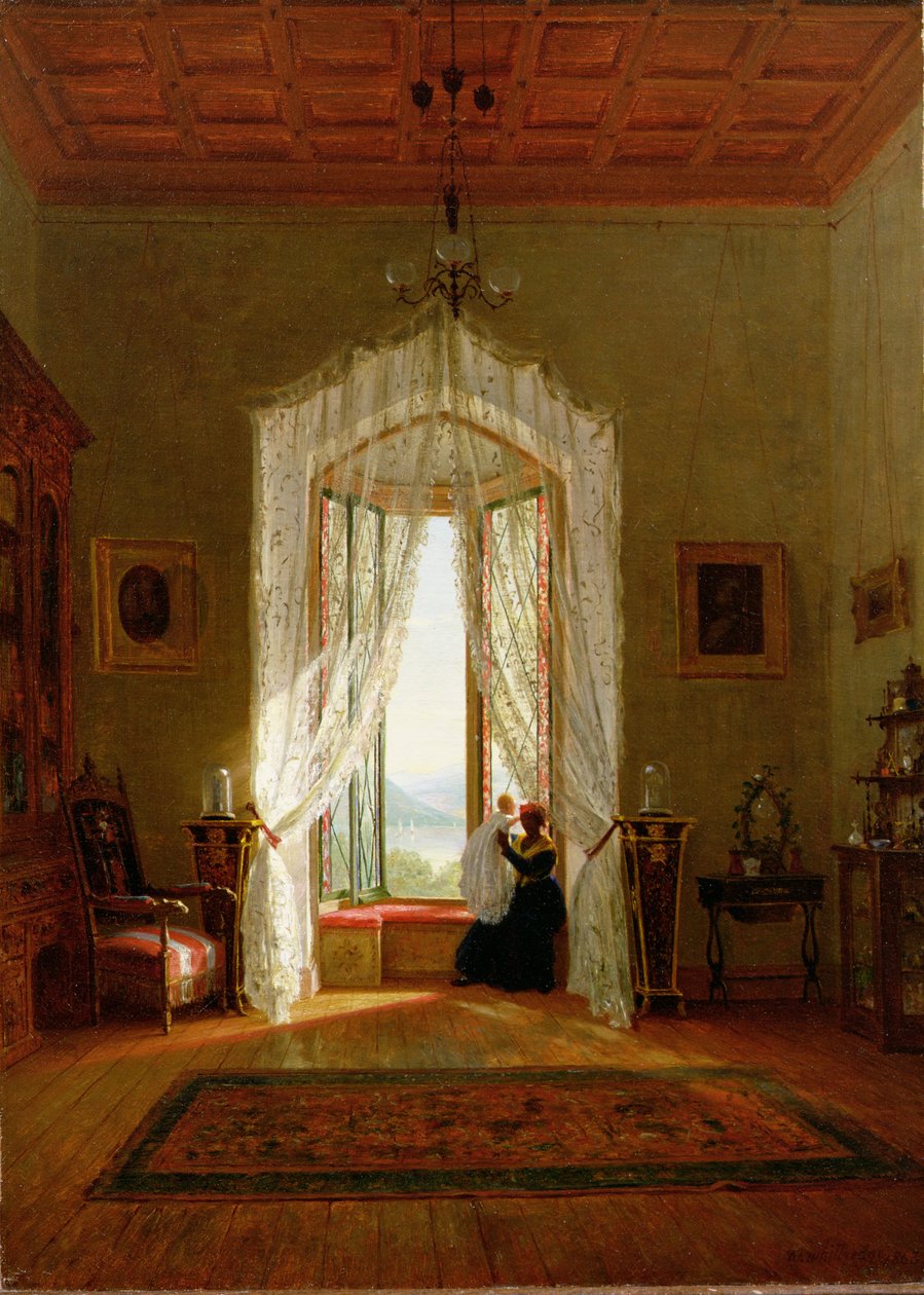 A Window, House on the River by Thomas Worthington Whittredge