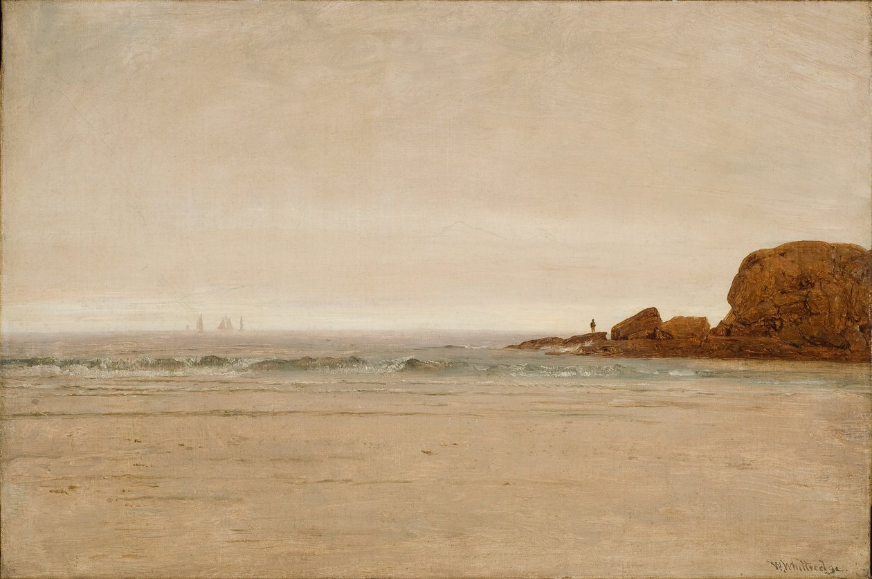 Beach and Rocks by Thomas Worthington Whittredge