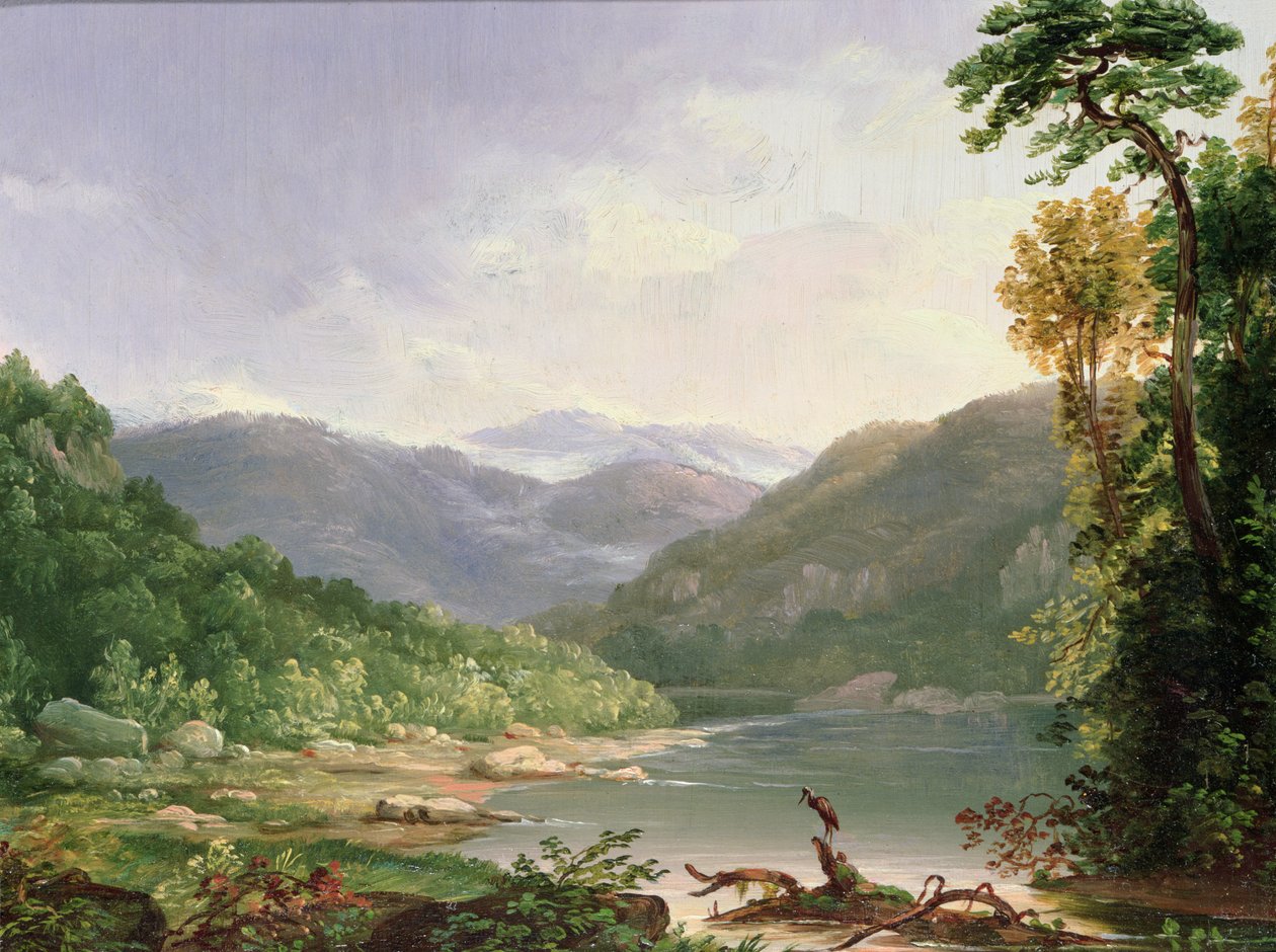 Kentucky River, Near Dic River by Thomas Worthington Whittredge