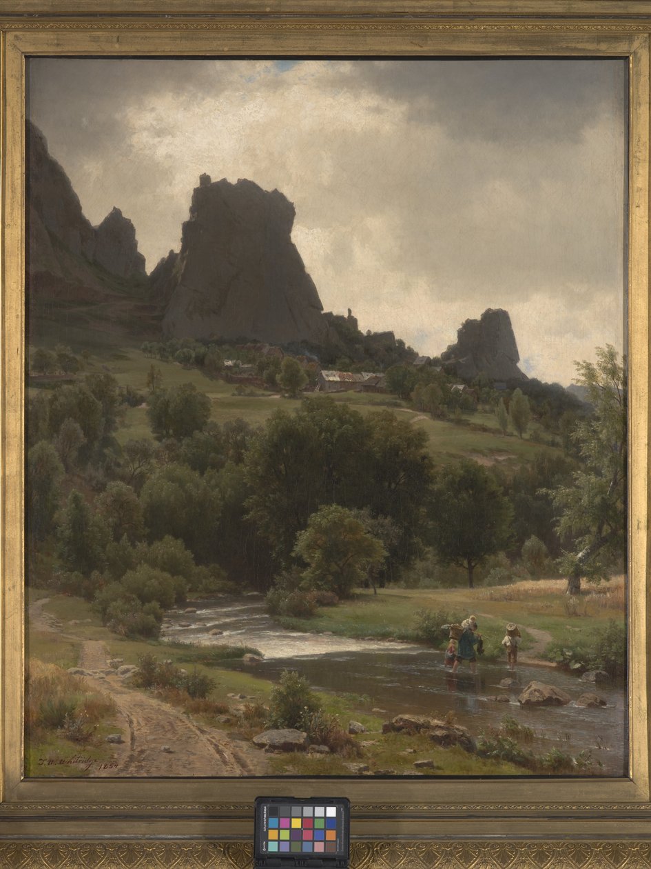 Summer Pastorale (View Of Kallenfels) by Thomas Worthington Whittredge