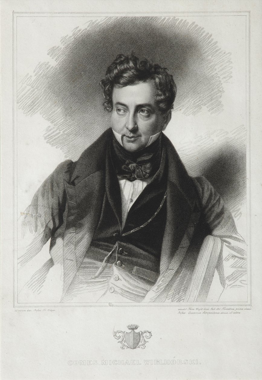 Portrait of Count Mikhail Yuryevich Vilyegorsky by Thomas Wright