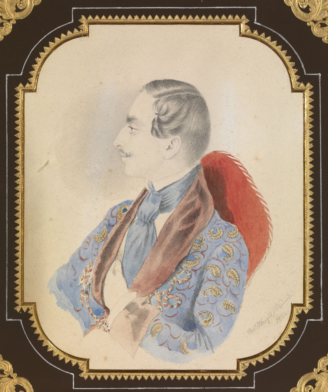 Portrait of Ilya Mikhaylovich Miklashevsky by Thomas Wright