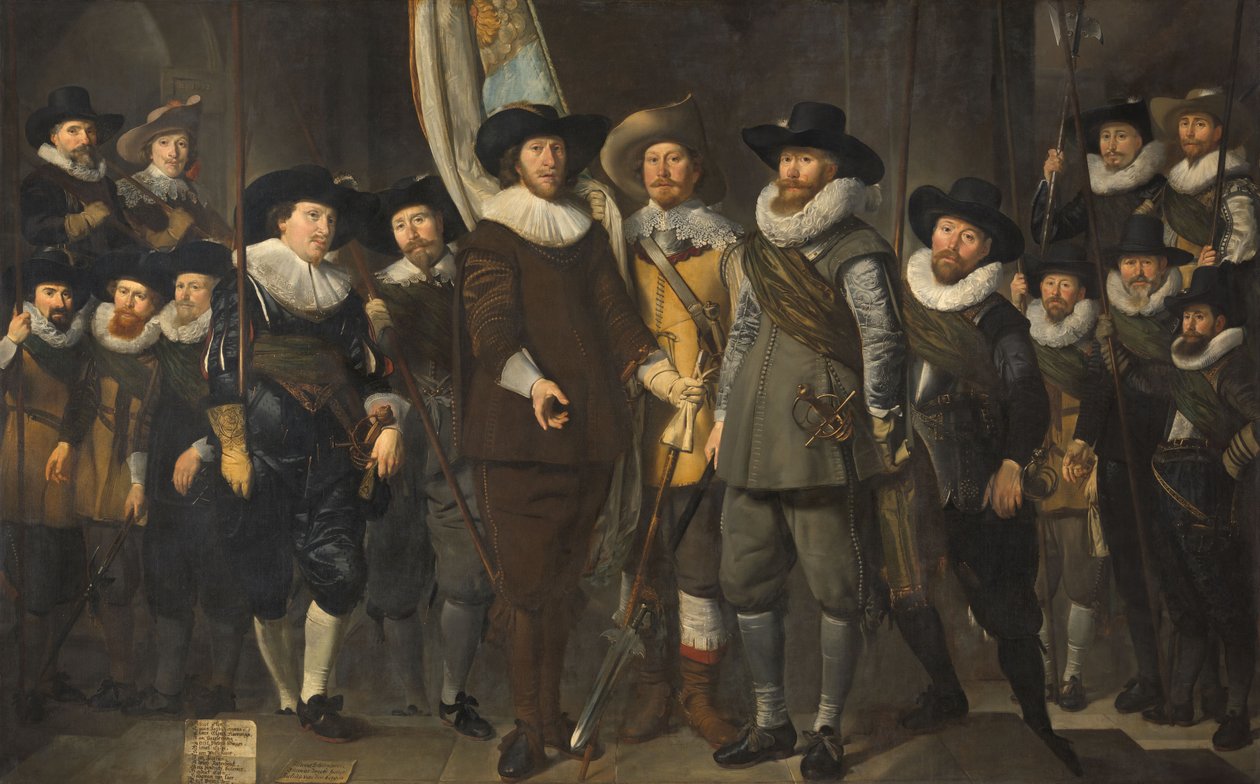 Officers and Other Civic Guardsmen of the IIIrd District of Amsterdam by Thomas de Keyser