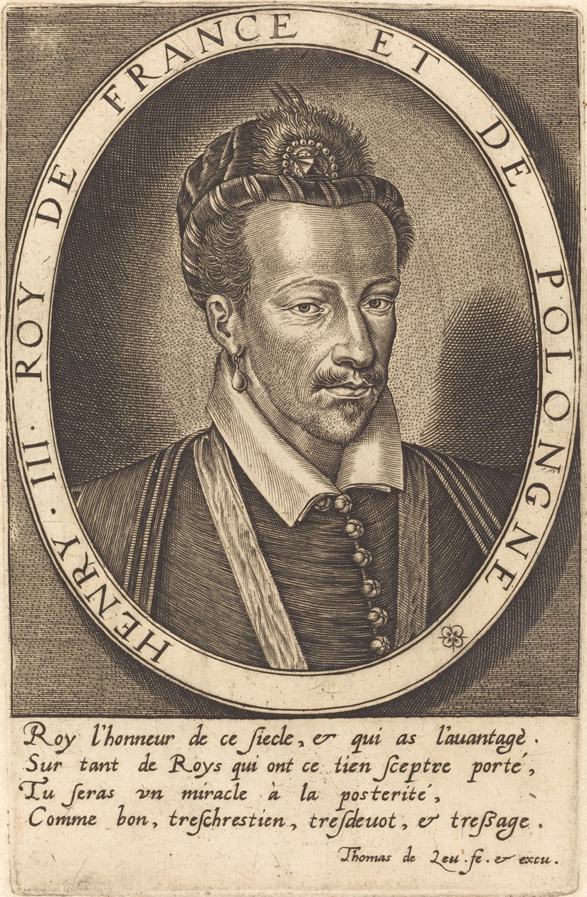 Henri III, King of France by Thomas de Leu