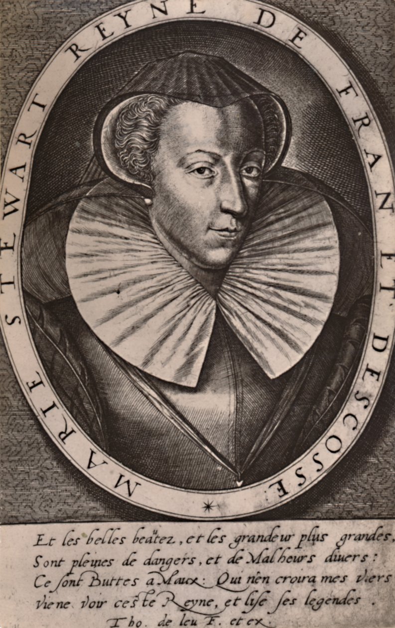Mary, Queen of Scots, late 16th century by Thomas de Leu