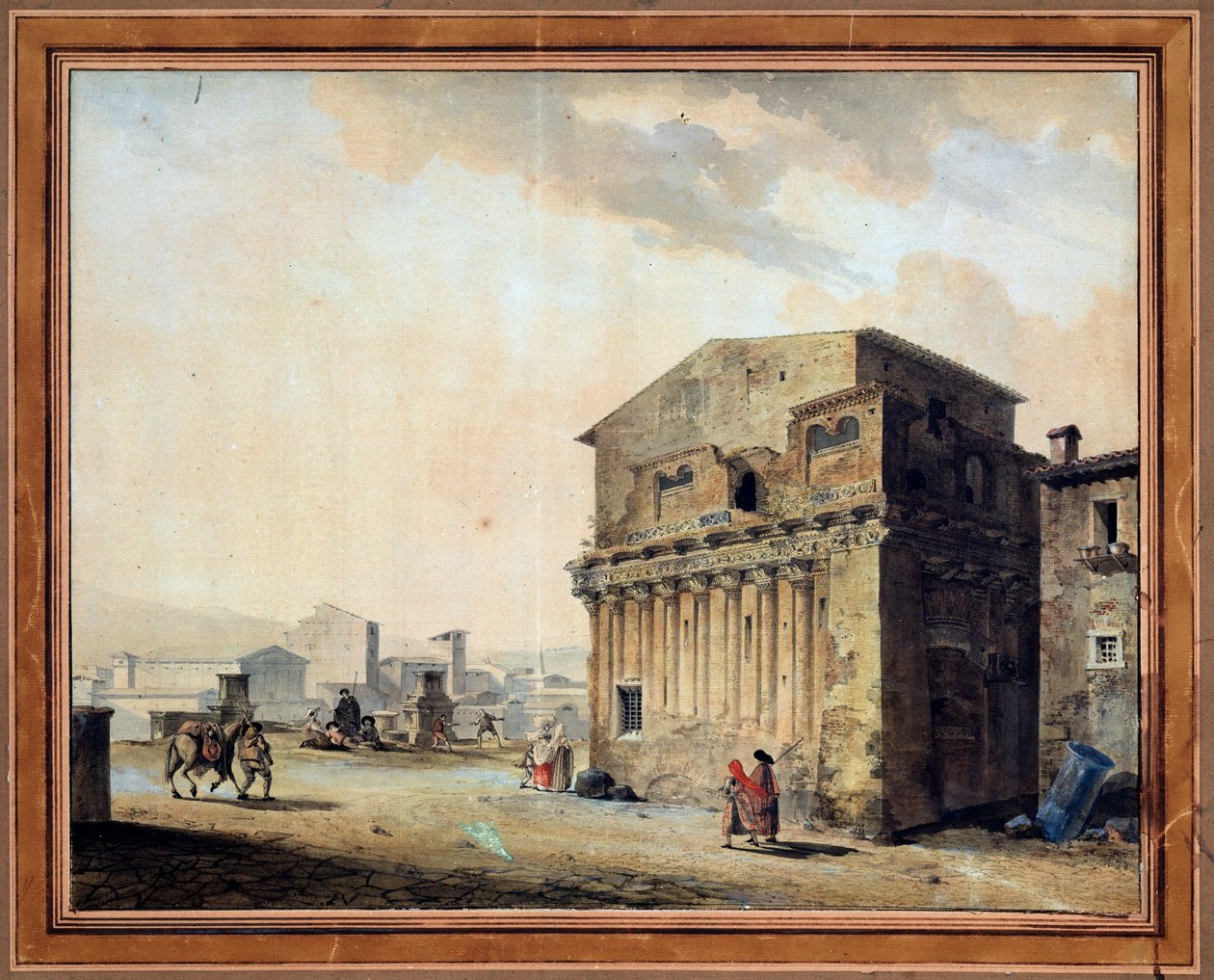 Rome. The House of Pontius Pilate by Thomas de Thomon