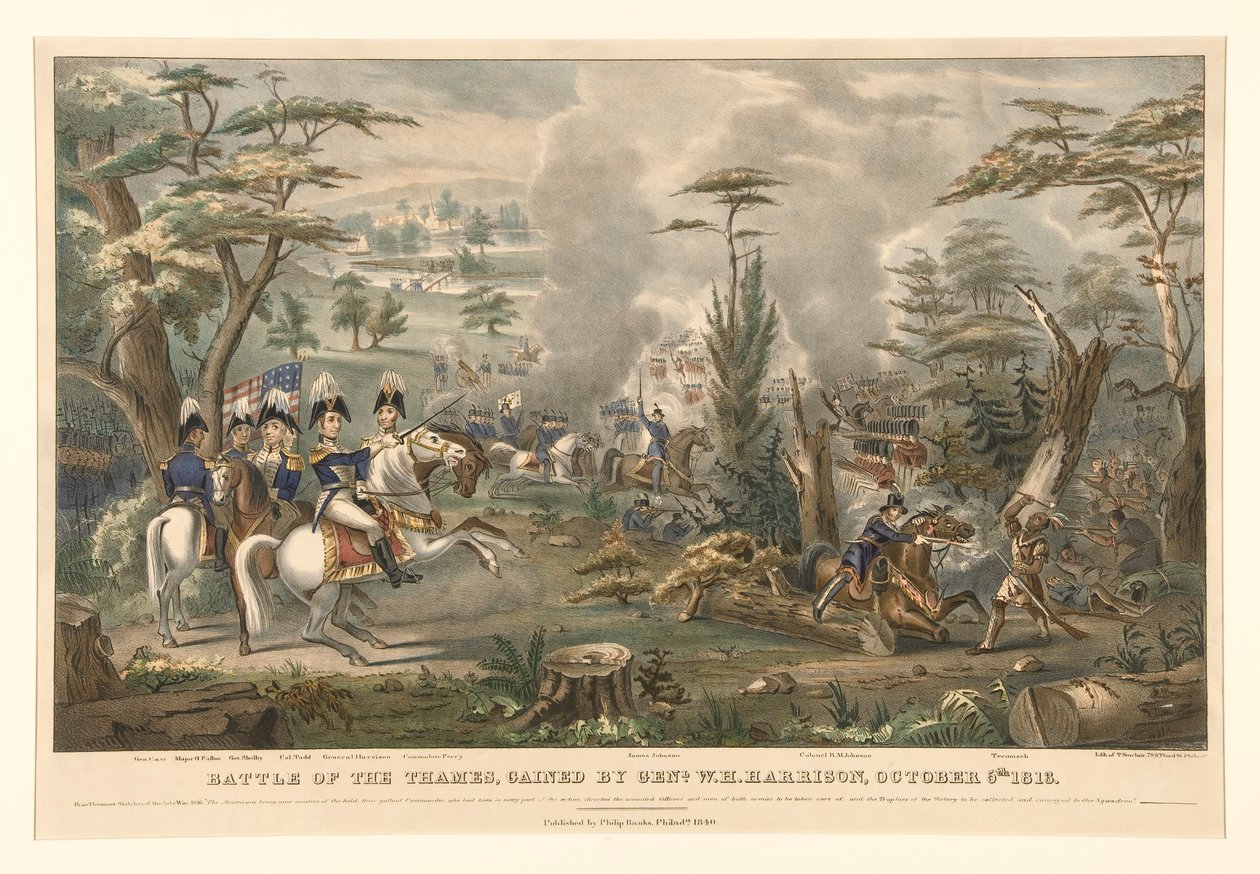 Battle of the Thames by Thomson