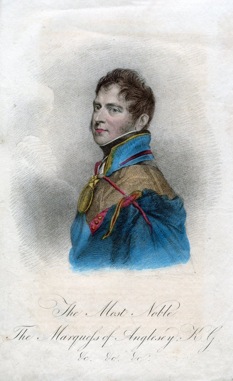 Henry William Paget, 1st Marquess of Anglesey, British Soldier by Thomson