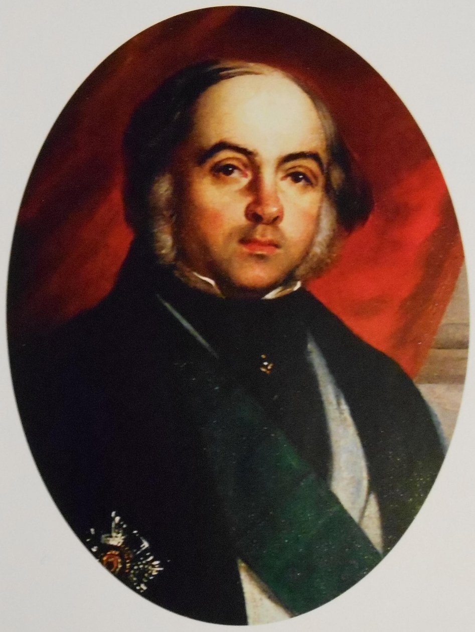 Portrait of James Bruce, Lord Elgin by Théophile Hamel