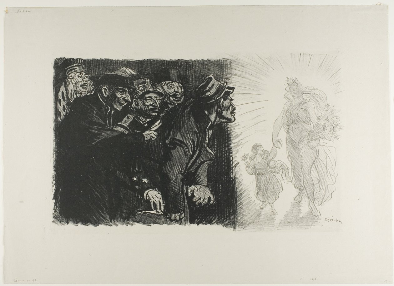 As in Ninety-Three by Théophile Alexandre Pierre Steinlen