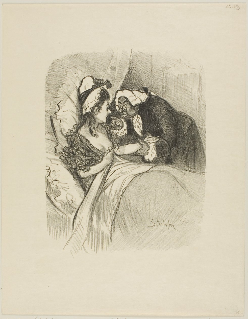 Lady Jacinthe by Théophile Alexandre Pierre Steinlen