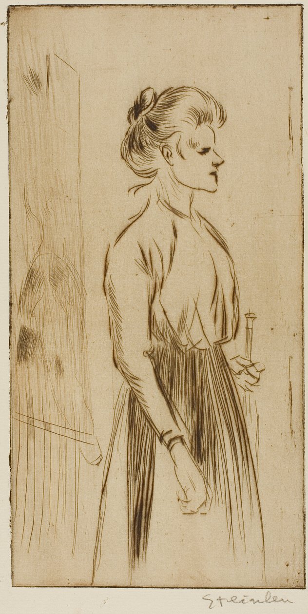 Hard Woman by Théophile Alexandre Pierre Steinlen