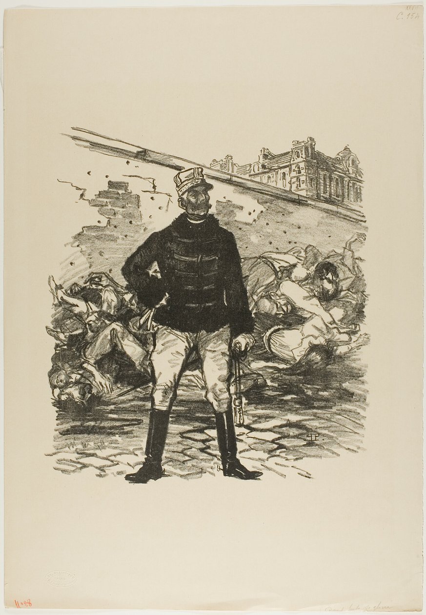 In All His Glory by Théophile Alexandre Pierre Steinlen