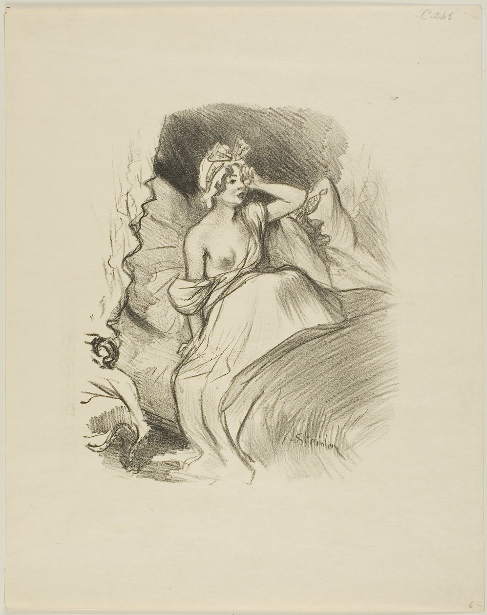 Little Rosette by Théophile Alexandre Pierre Steinlen