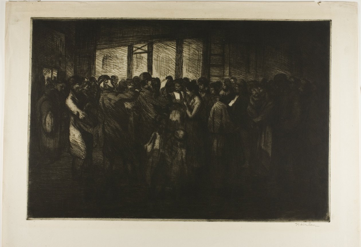 Street Singers by Théophile Alexandre Pierre Steinlen
