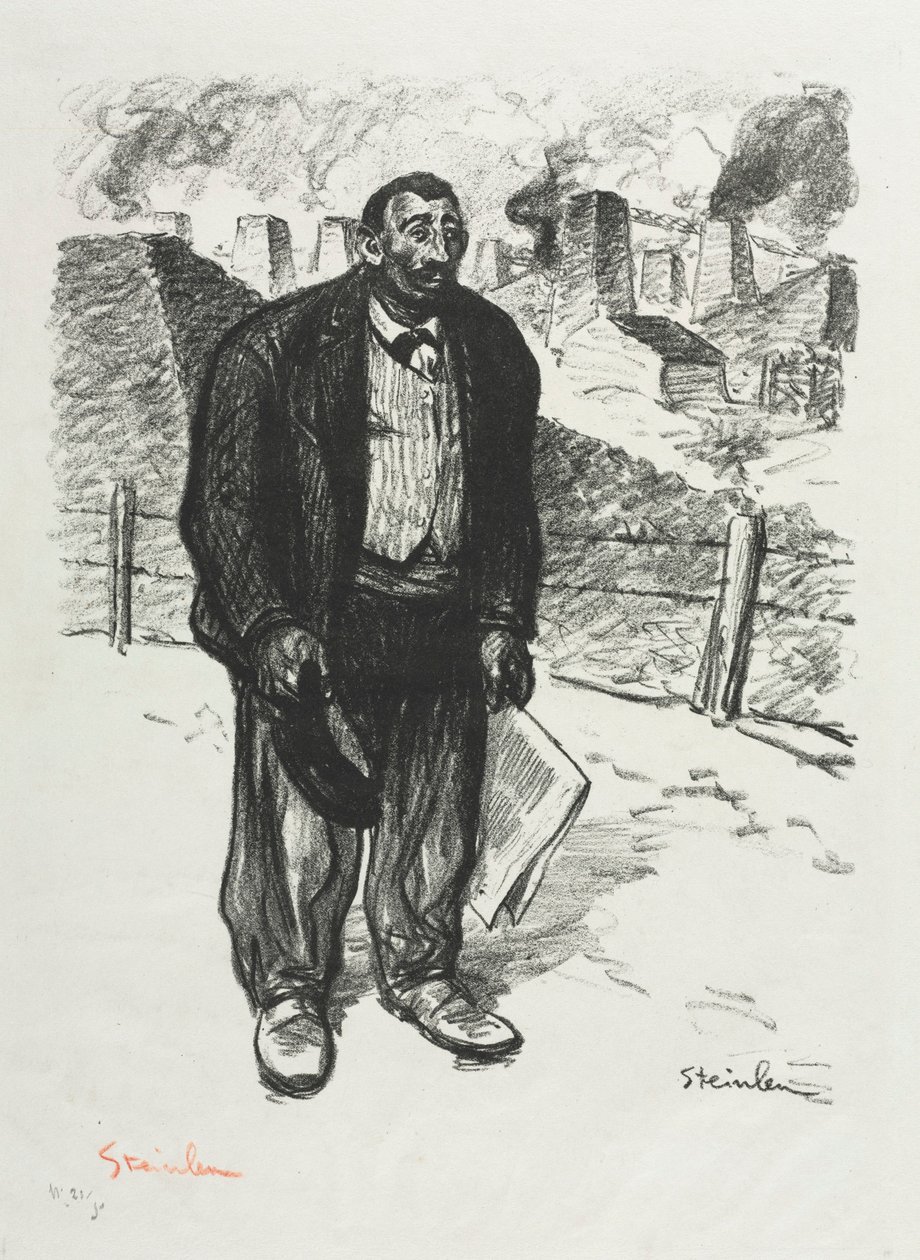 The Honest Worker by Théophile Alexandre Steinlen