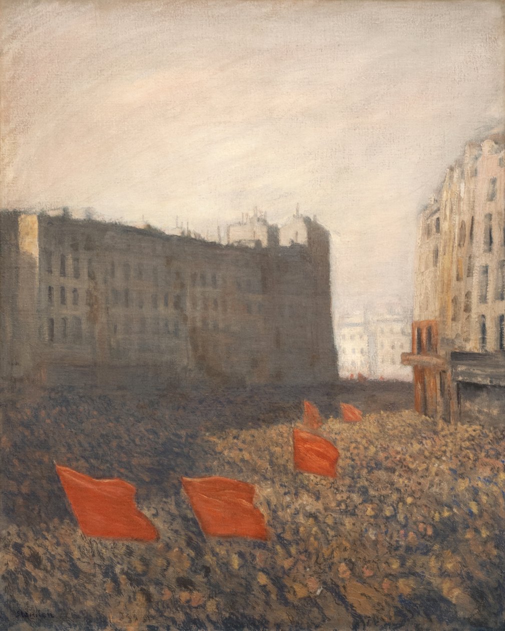Popular Demonstration by Théophile Alexandre Steinlen