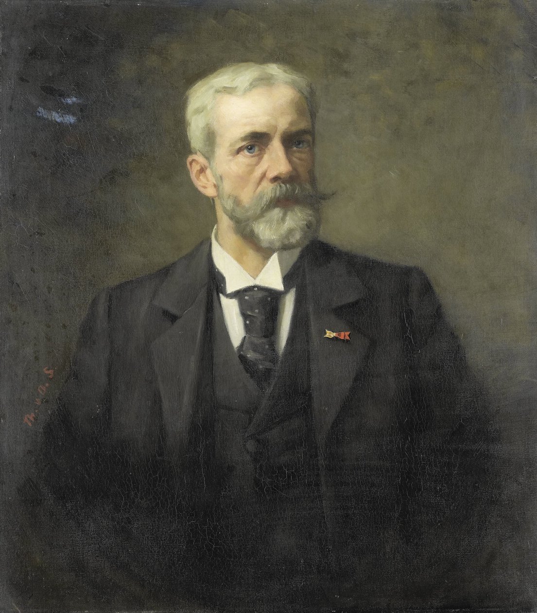 Frederik Daniël Otto Obreen, Director of the Rijksmuseum, Amsterdam by Thérèse Schwartze