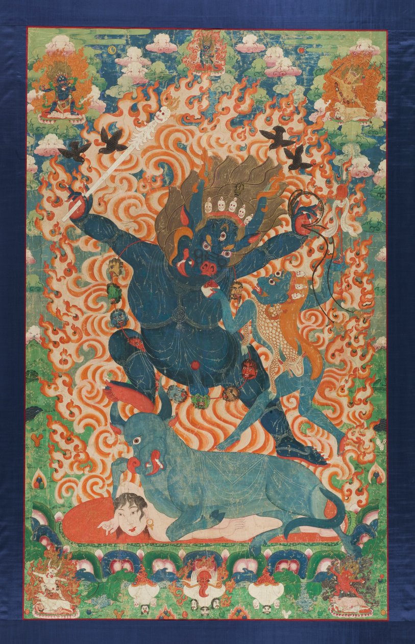 Yama and Yami, c.1700 by Tibetan School